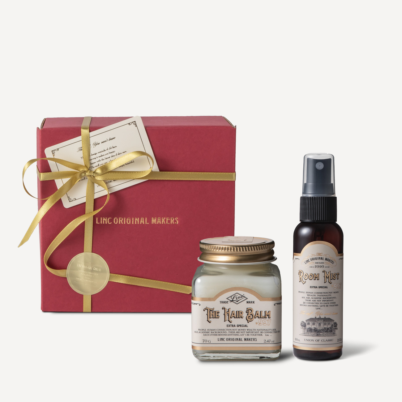GIFTSET<HAIR BALM ＆ ROOM MIST 60ML>(No.997-No.912)
